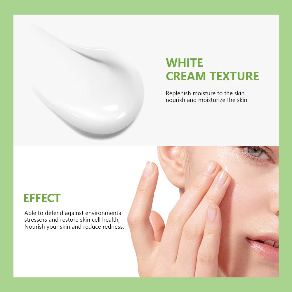 Intensely Hydrating Moisturizer Face Cream Whitening Face Moisturizer with Chrysanthemum Extract Centella Asiatica